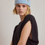 The Mohair Beanie - Powder Blue