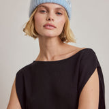 The Mohair Beanie - Powder Blue