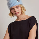 The Mohair Beanie - Powder Blue