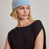 The Mohair Beanie - Powder Blue