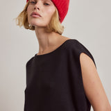 The Mohair Beanie - Red