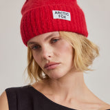 The Mohair Beanie - Red