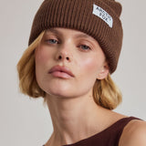 The Recycled Bottle Beanie - Chocolate