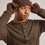 The Recycled Bottle Beanie - Chocolate