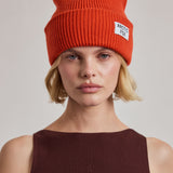 The Recycled Bottle Beanie - Sunkissed Coral
