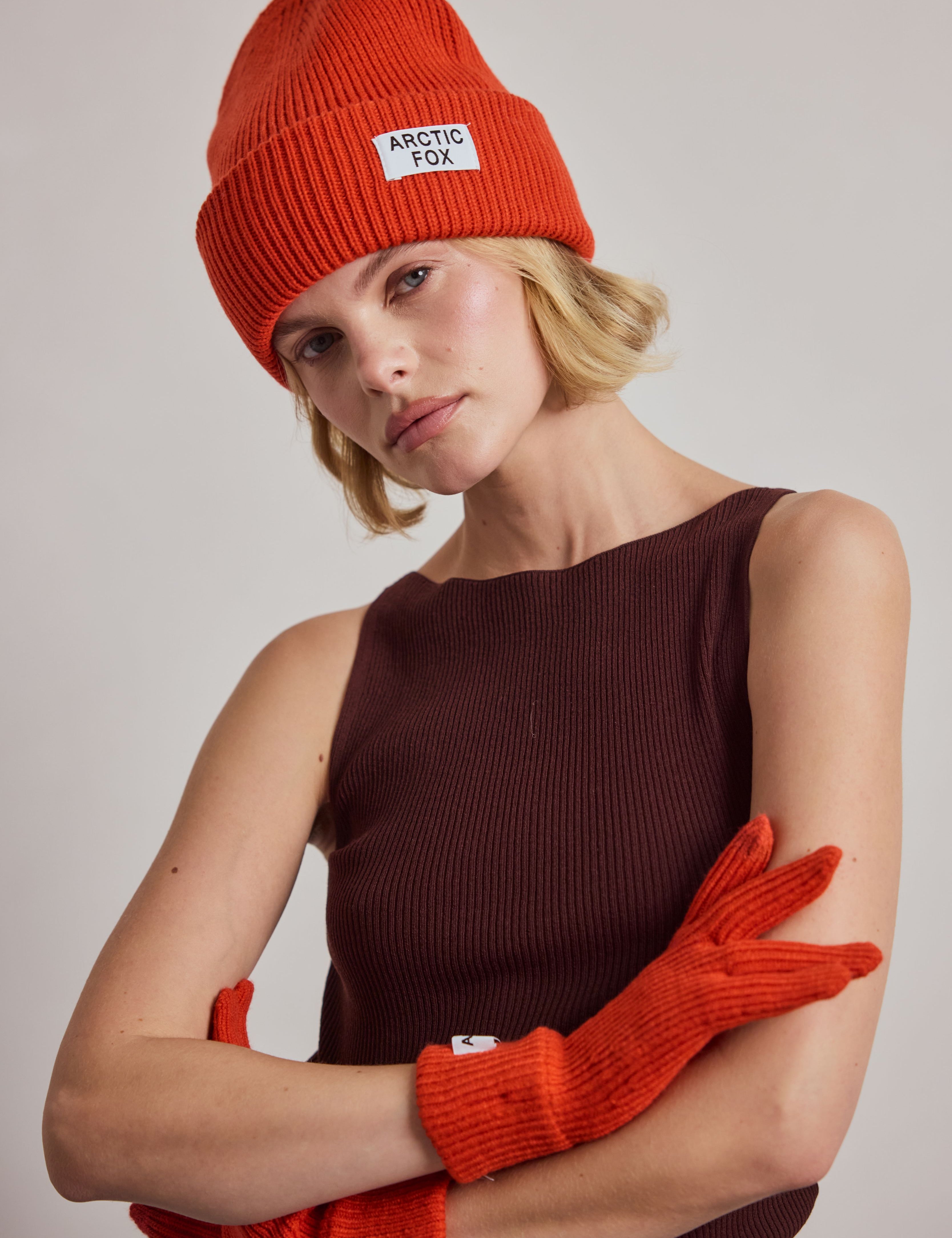 The Recycled Bottle Gloves - Sunkissed Coral