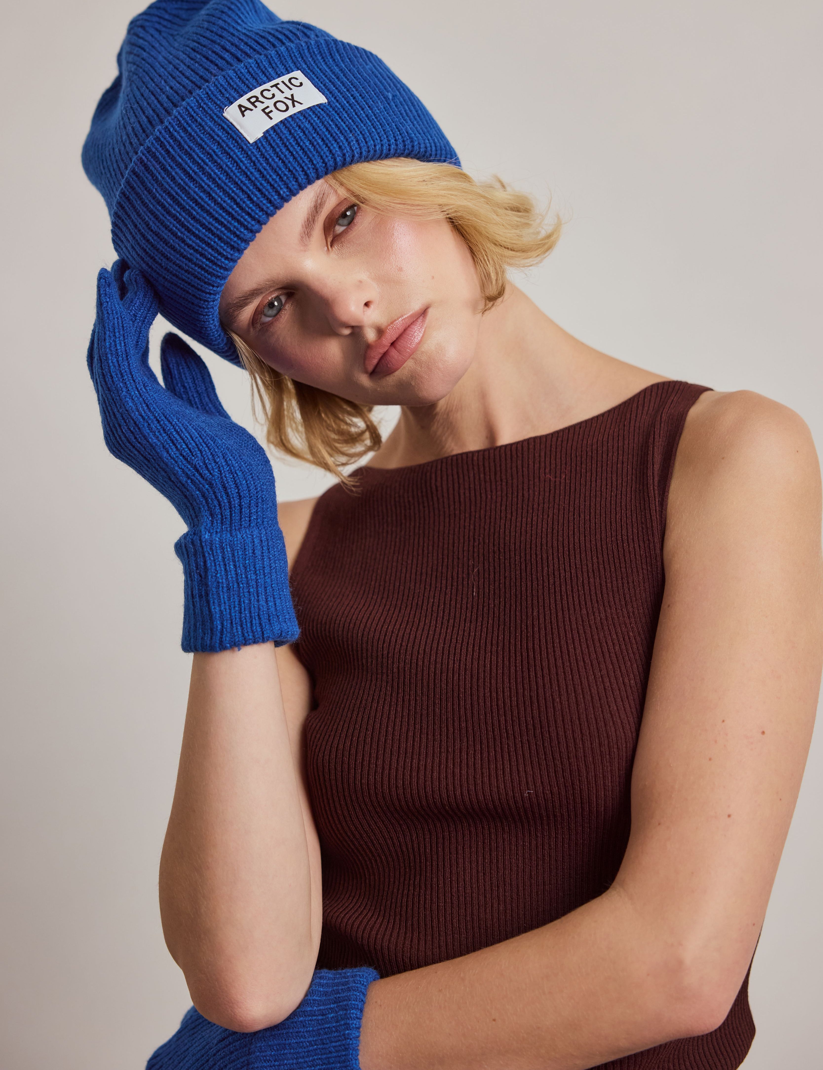 The Recycled Bottle Gloves - Ocean Blue