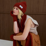 The Recycled Bottle Scarf - Deep Terracotta