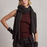 The Recycled Bottle Scarf - Black Onyx