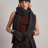 The Recycled Bottle Gloves - Black Onyx