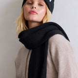 The Recycled Bottle Scarf - Black Onyx