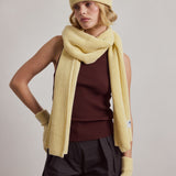 The Recycled Bottle Scarf - Wax Paper Yellow