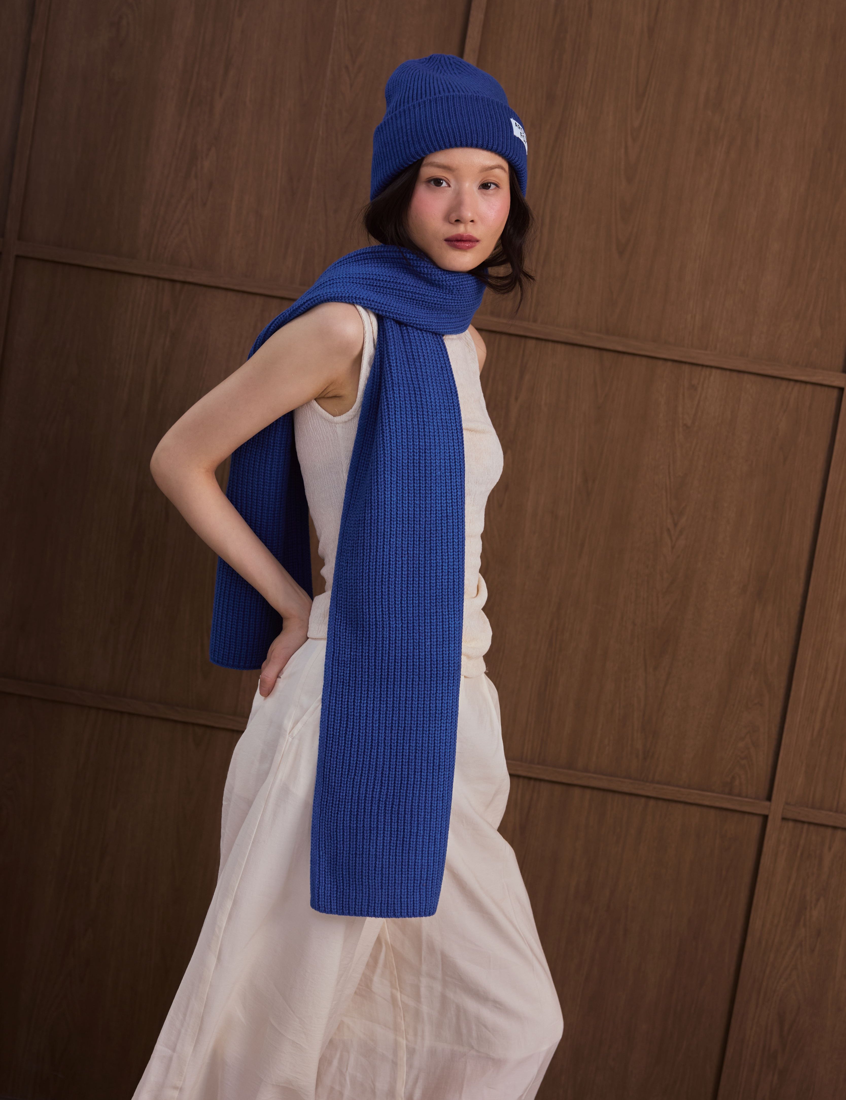 The Recycled Bottle Scarf - Ocean Blue