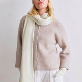 The Recycled Bottle Scarf - Winter White