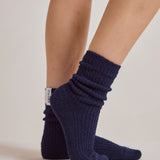 Cosy Socks - Midnight Navy