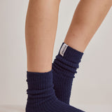 Cosy Socks - Midnight Navy