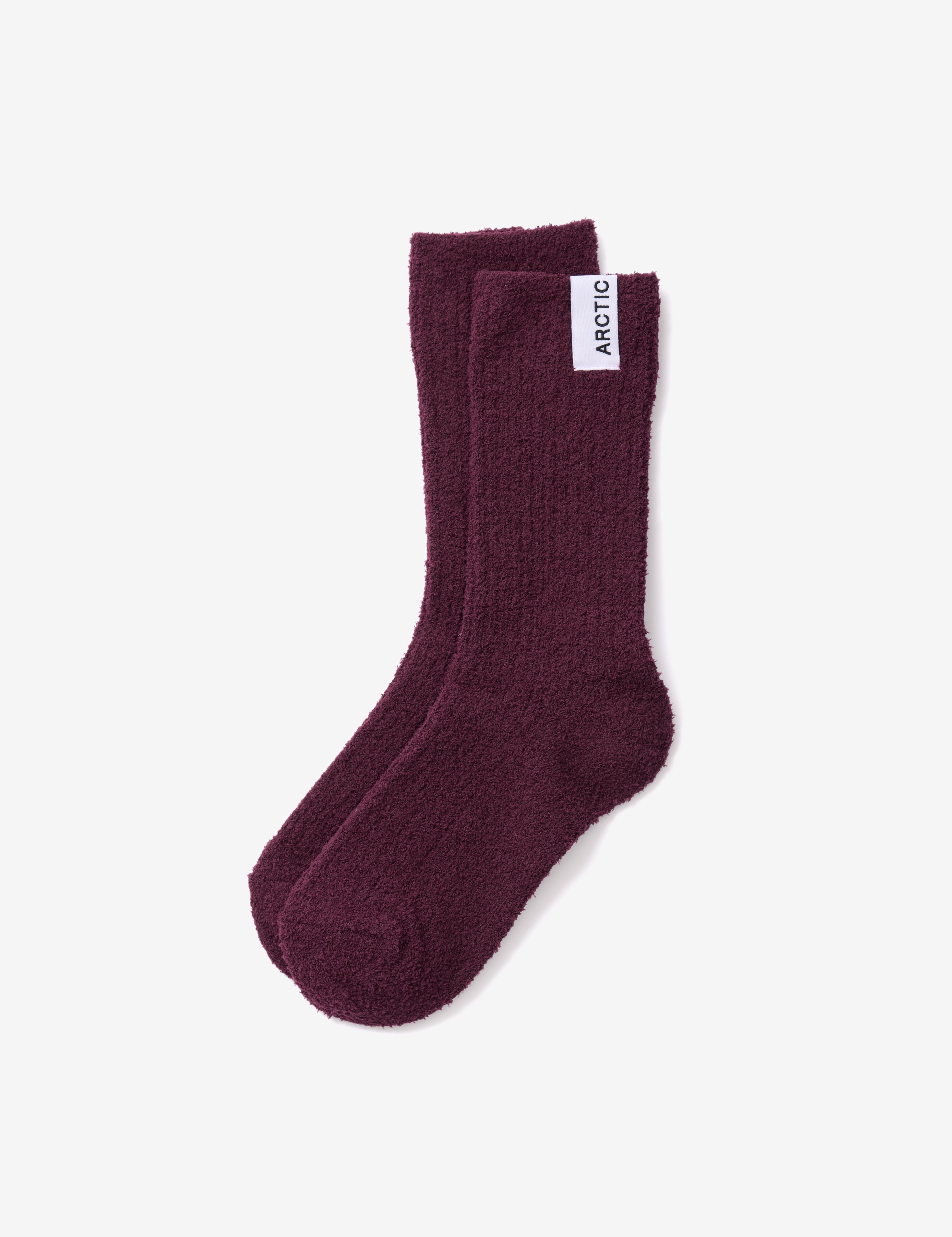 Cosy Socks - Cherry Lacquer