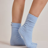 Cosy Socks - Blue Aura