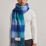 The Reykjavik Check Scarf - Frozen Tides