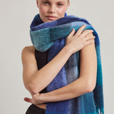 The Reykjavik Check Scarf - Frozen Tides