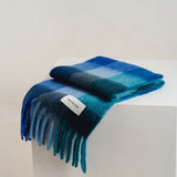 The Reykjavik Check Scarf - Frozen Tides