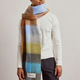 The Reykjavik Check Scarf - Wooded Lake