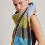 The Reykjavik Check Scarf - Wooded Lake