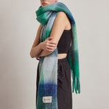 The Reykjavik Check Scarf - Emerald Check