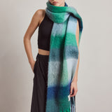 The Reykjavik Check Scarf - Emerald Check