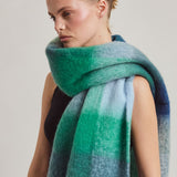 The Reykjavik Check Scarf - Emerald Check
