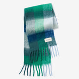 The Reykjavik Check Scarf - Emerald Check