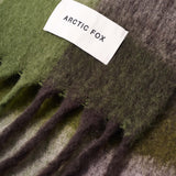 The Reykjavik Check Scarf - Mossy Greens