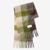 The Reykjavik Check Scarf - Mossy Greens