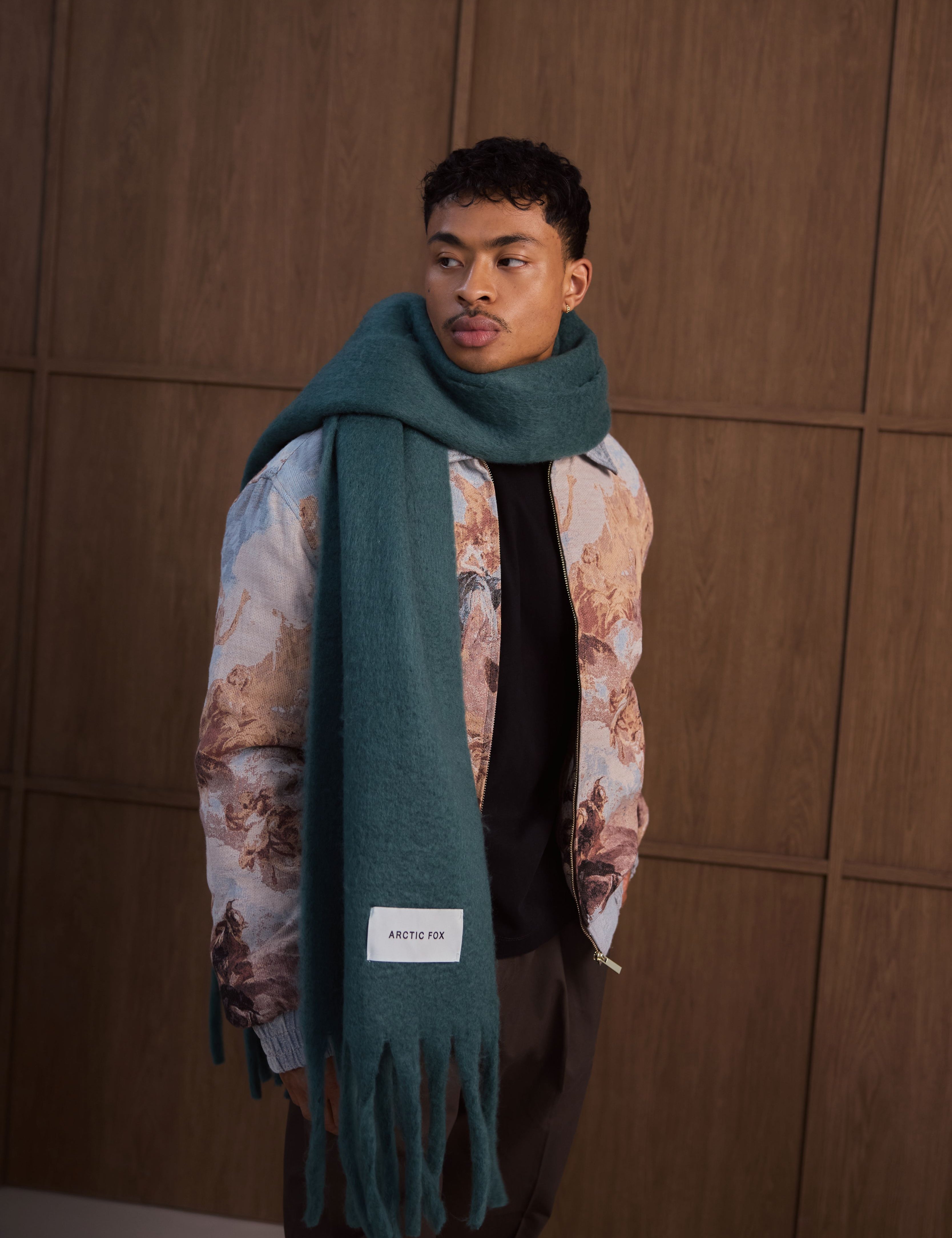 The Reykjavik Scarf - Forest Teal