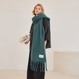 The Reykjavik Scarf - Forest Teal