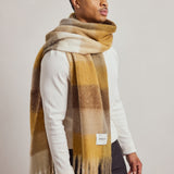 The Reykjavik Check Scarf - Golden Woodland
