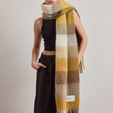 The Reykjavik Check Scarf - Golden Woodland
