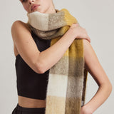The Reykjavik Check Scarf - Golden Woodland