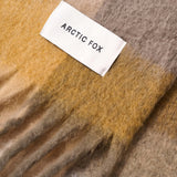 The Reykjavik Check Scarf - Golden Woodland