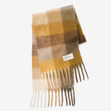 The Reykjavik Check Scarf - Golden Woodland