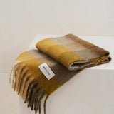 The Reykjavik Check Scarf - Golden Woodland