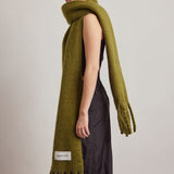 The Reykjavik Scarf - Sea Kelp Green