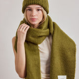 The Reykjavik Scarf - Sea Kelp Green