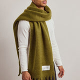 The Reykjavik Scarf - Sea Kelp Green