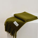 The Reykjavik Scarf - Sea Kelp Green