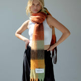 The Reykjavik Check Scarf - Kyoto Gardens