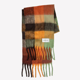 The Reykjavik Check Scarf - Kyoto Gardens