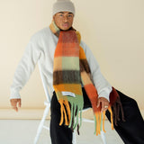 The Reykjavik Check Scarf - Kyoto Gardens