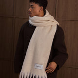 The Reykjavik Scarf - Pebble Beige