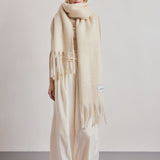 The Reykjavik Scarf - Pebble Beige